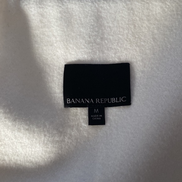 BANANA REPUBLIC Unlined Double-Faced Jacket in White - Picture 8 of 15